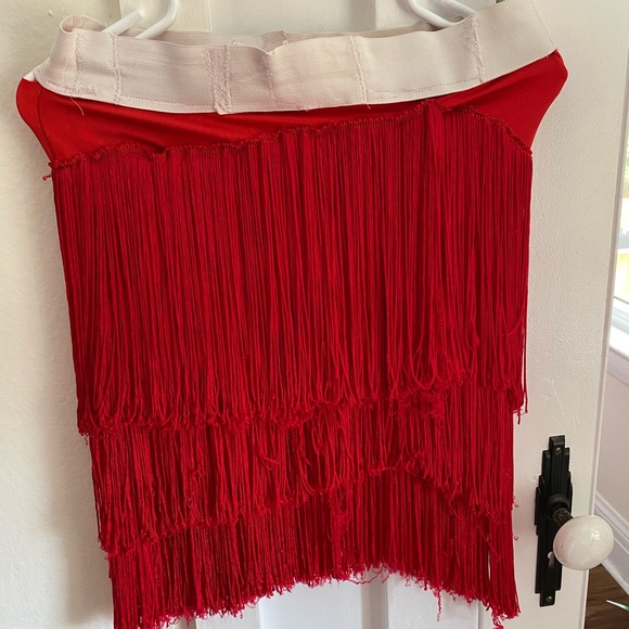 Costume Piece-Flapper type skin tight stretch skirt for under a longer piece. - Picture 5 of 7